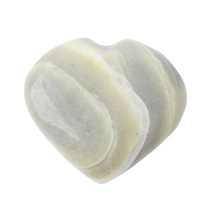 Serpentine Puff Heart 25-30mm (1pc) Nett