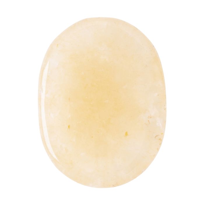 Golden Healer Quartz Worry Stone, India. approx 30-40mm, India (1pc) NETT