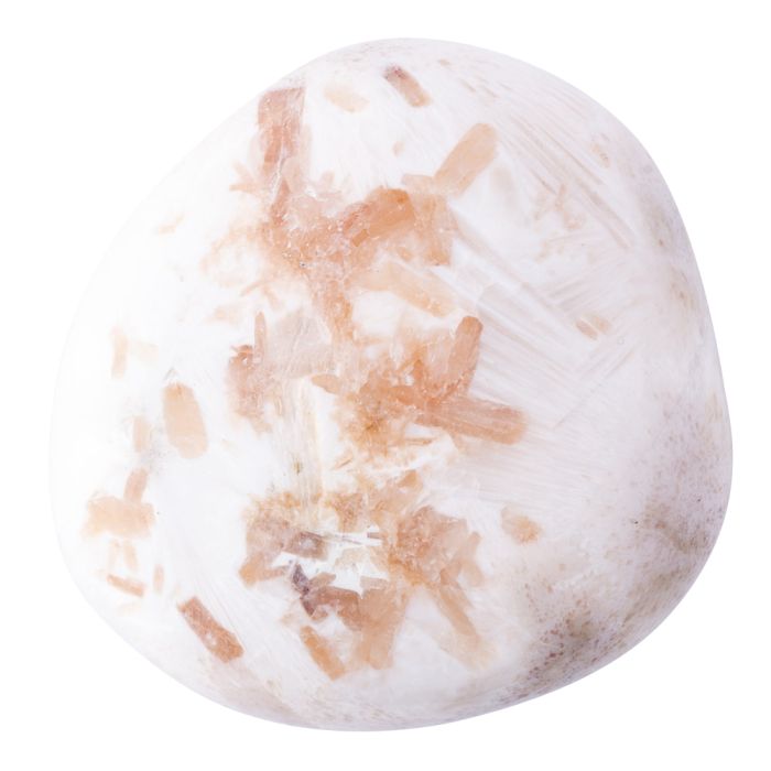 Pink Scolecite Tumblestone 22-24g, India (1pc) NETT