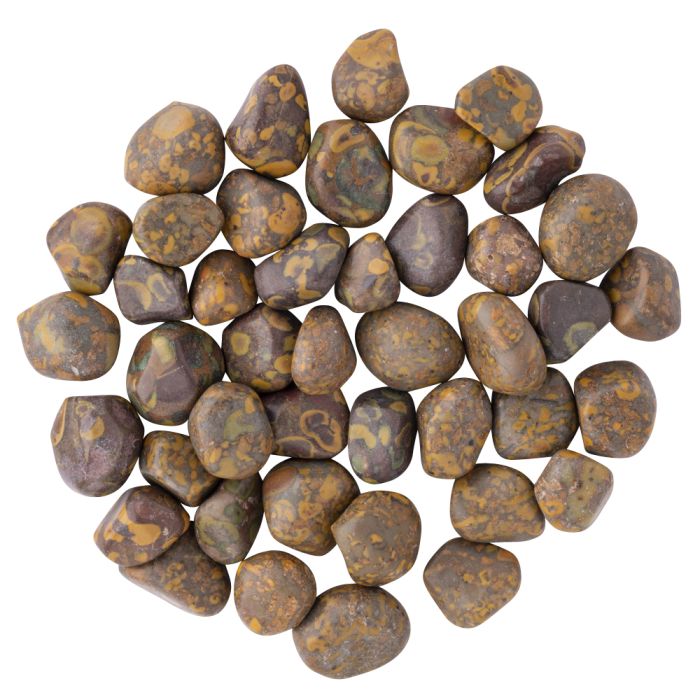 Ajooba Jasper Small Tumblestone 10-20mm, India (250g) NETT