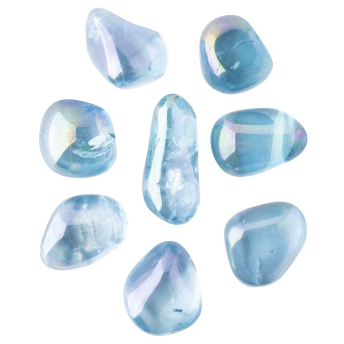Aqua Aura Tumblestone 5-10g, India (50g) 