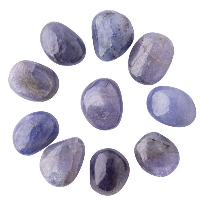 Tanzanite Tumblestone, 2g/pc, Tanzania (25g) NETT