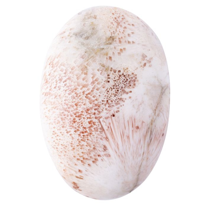 Pink Scolecite Palmstone 60-70mm, India (1pc) NETT