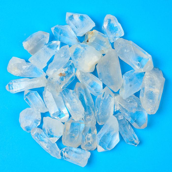 Rough Quartz Points Medium Brazil (BULK By the KG) NFD