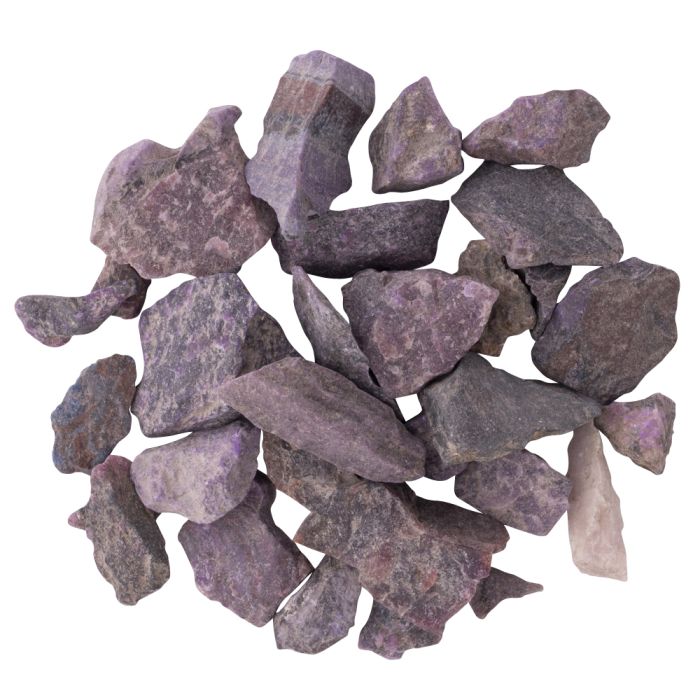Sugilite Rough Mixed Chips approx. 5-30mm, South Africa (50g) NETT
