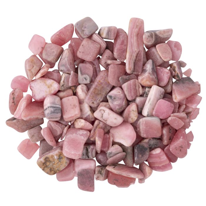 Rhodochrosite Tumbled Chips approx 8-15mm, Argentina (100g) NETT