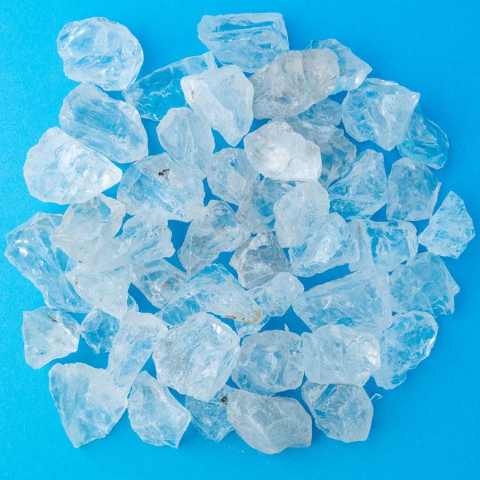 Rock Crystal Rough, Madagascar (1kg, approx. 55pcs) NETT