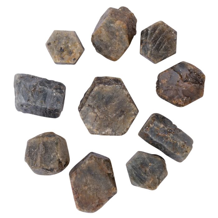 Sapphire Crystal, India 10g + (10pcs) NETT