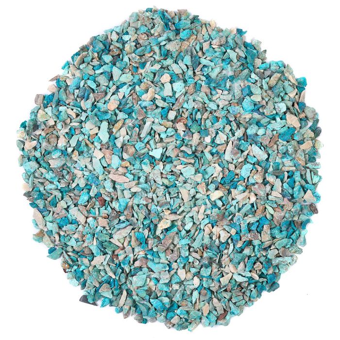 Rough Chrysocolla Chips, (1kg)