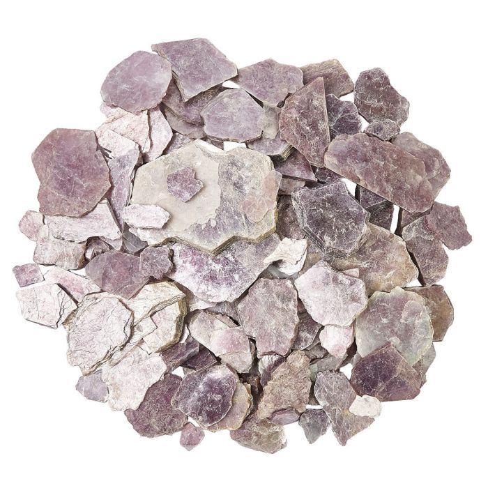 Lepidolite Slices, South Africa (By the KG) NETT