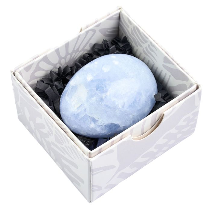 Blue Calcite Smoothstone Gift Box (1pc) NETT