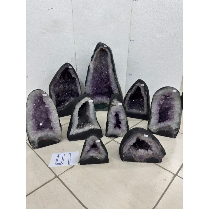 Amethyst Cathedral Crate No.1, 147.2KG, (9PCS) PREORDER