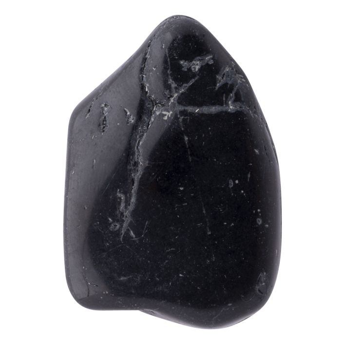 Black Tourmaline Tumblestone 50-70mm, Brazil (1pc) NETT