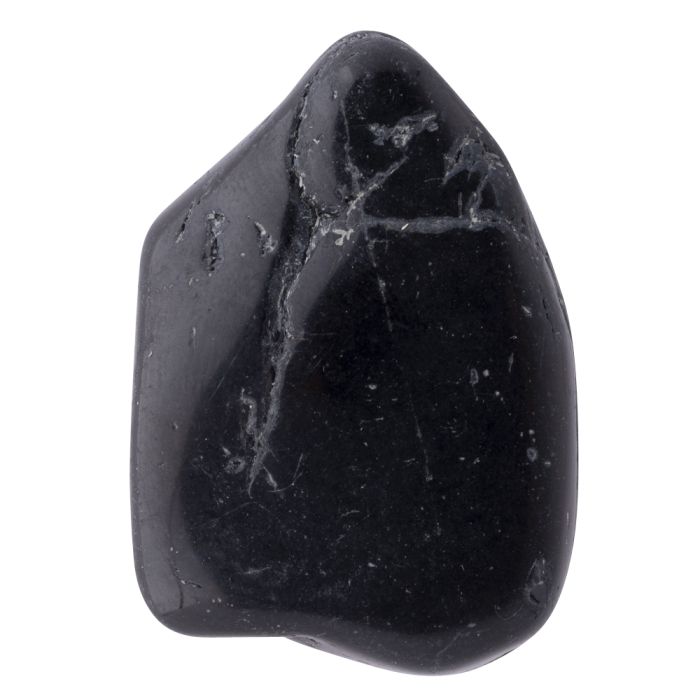 Black Tourmaline Tumblestone 50-70mm, Brazil (1pc) 