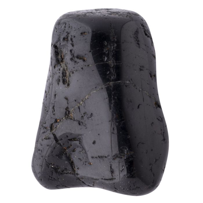 Black Tourmaline Tumblestone 70-90mm, Brazil (1pc) NETT