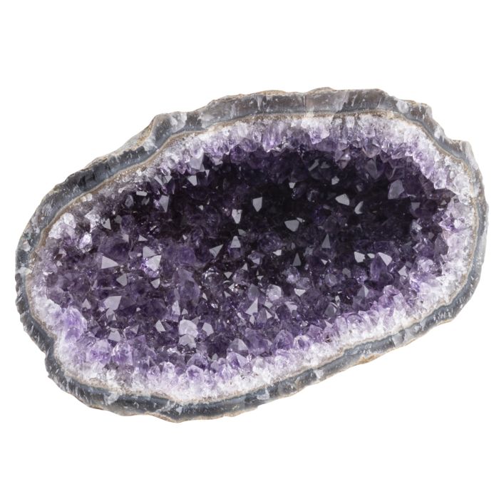 Amethyst Geode Brazil, approx 110-120mm (1pc) NETT