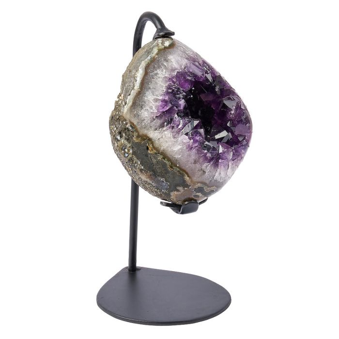Polished Amethyst Druze with base 1.1kg (1pc) NFD