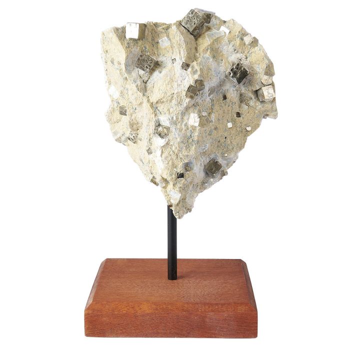 Pyrite Cubes in Basalt on Stand 1.12kg (1pc)