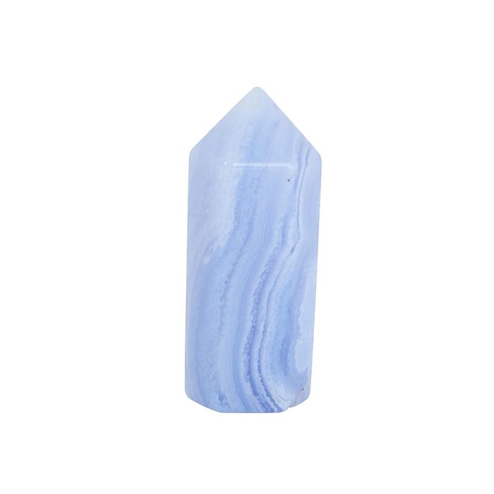 Blue Lace Agate Polished Point 15x30/40mm NETT