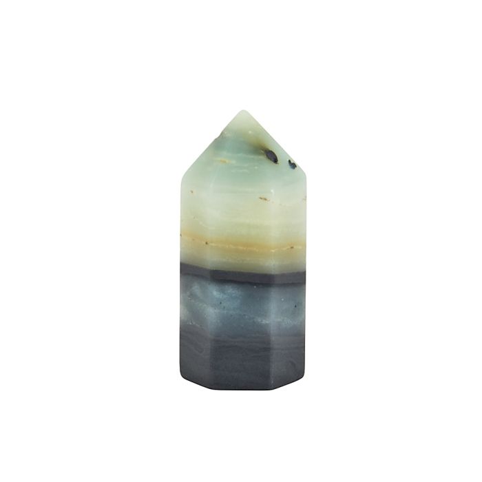 Blue Amazonite Polished Point 15x30/40mm NETT