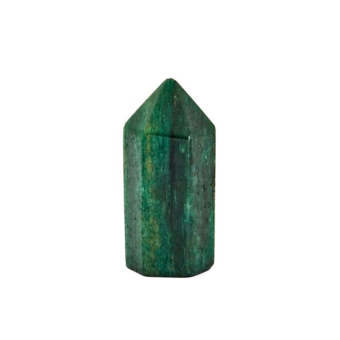 Green Fuchsite Polished Point (India) 15x30/40mm NETT