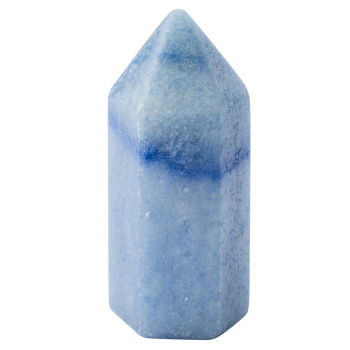 Blue Quartz Polished Point 15x30/40mm (1pc) NETT