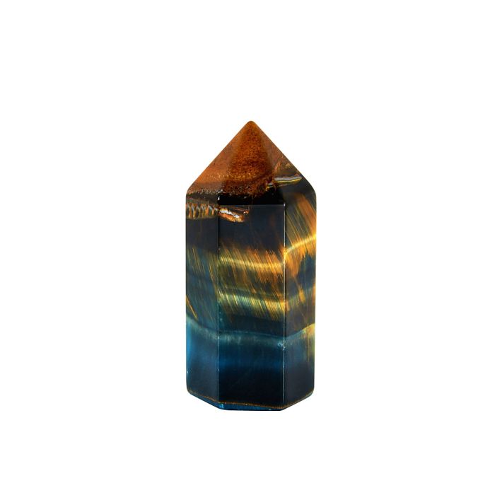 Blue Tiger Eye Polished Point 15x30/40mm NETT