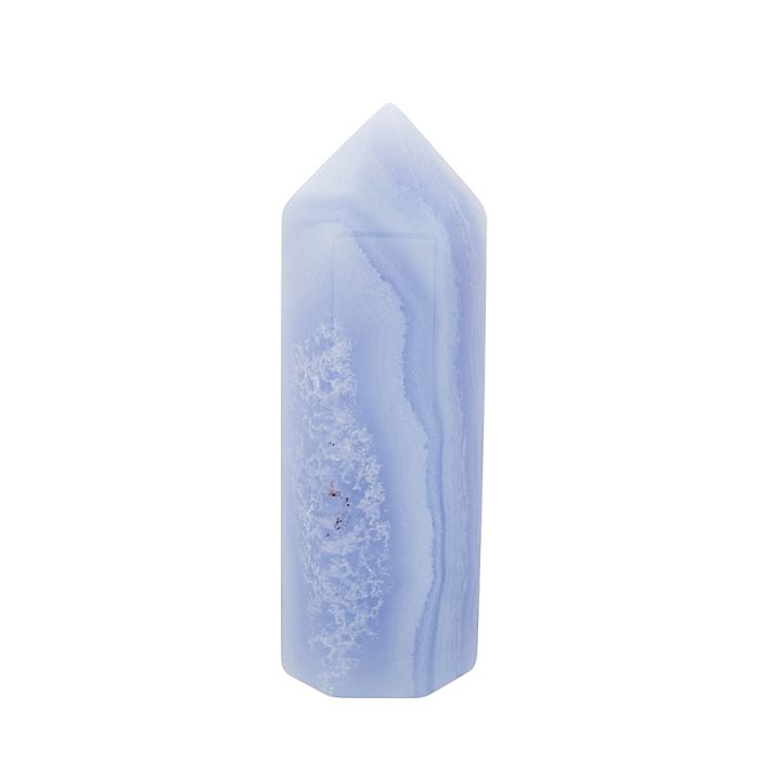 Blue Lace Agate Polished Point 15/20 x 60/70 mm NETT