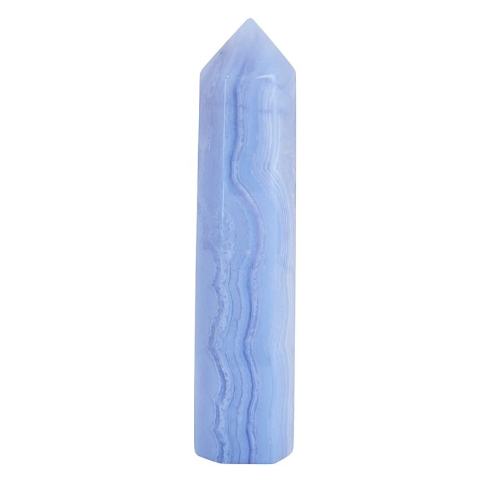 Blue Lace Agate Polished Point 18/20 x 90/100 mm NETT