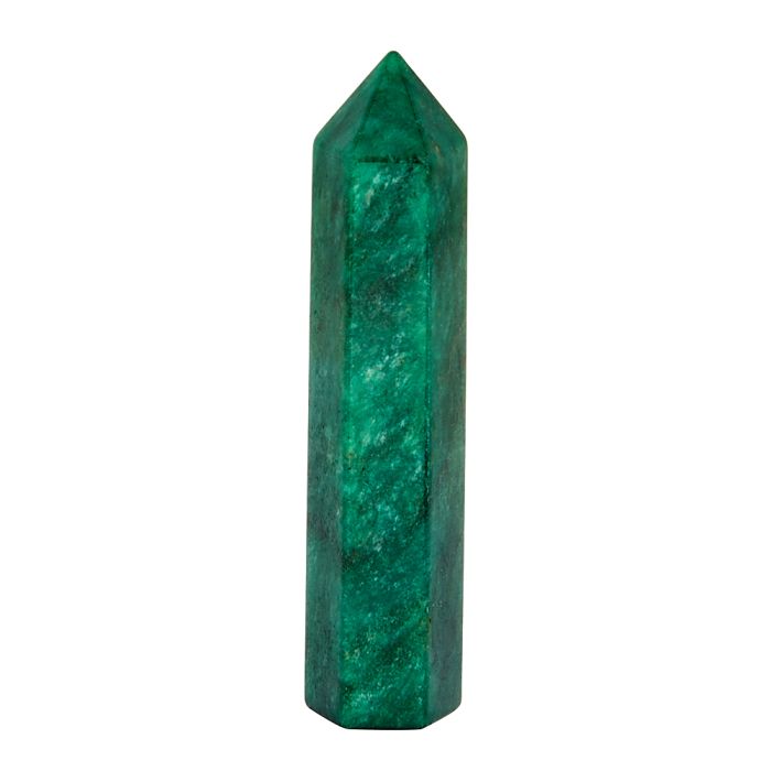 Green Fuchsite Polished Point (India) 18/20 x 90/100 mm NETT