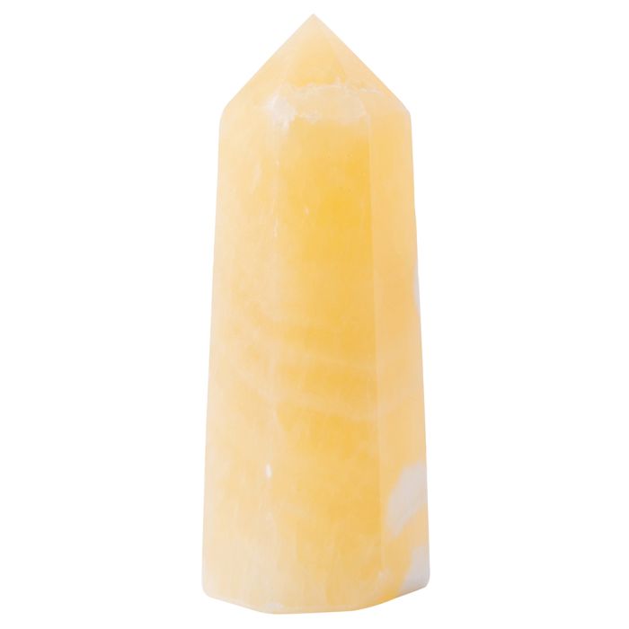 Yellow Calcite Polished Point 15x30/40mm (1pc) NETT