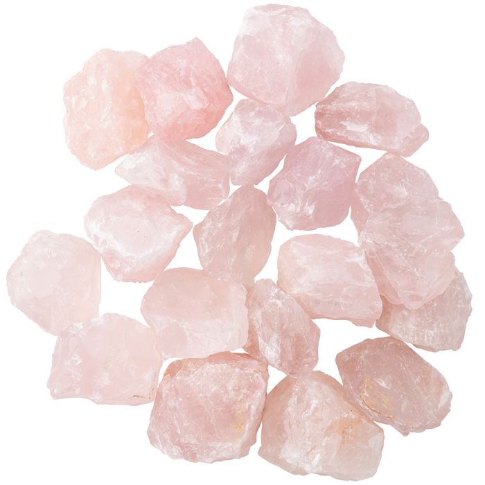 Rose Quartz 3040mm Madagascar (kg) (approx 15pcs per kilo)