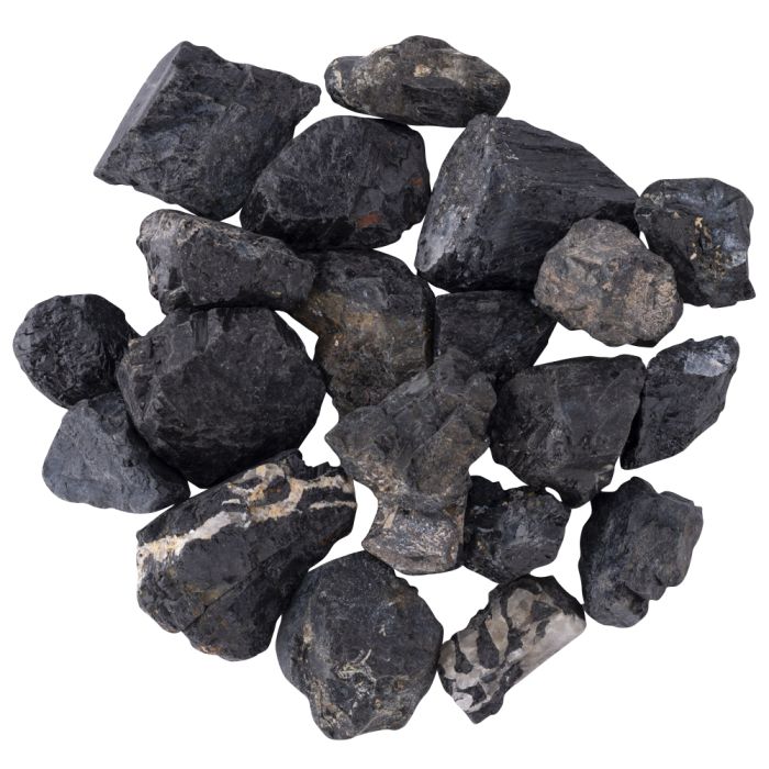 Tourmaline Black Rough B Grade, Unsized (approx. 1KG) NFD