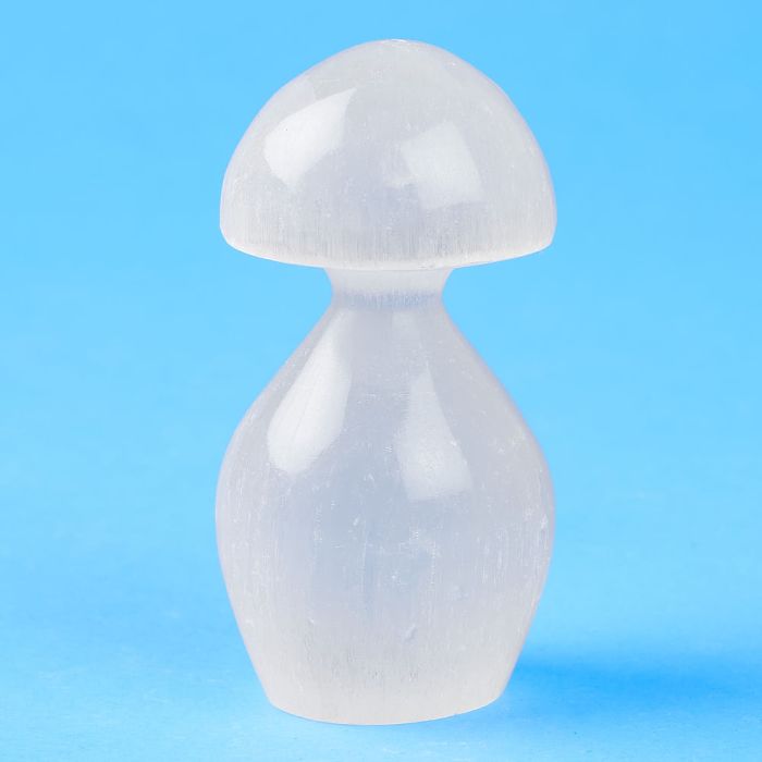 Selenite Mushroom, approx 6cm (1pc)