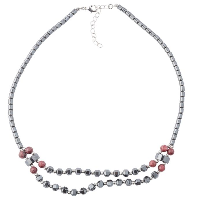 Hematine Layered Necklace 18" Design 29 (1pc) NETT