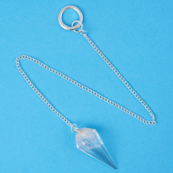 Rock Crystal Pendulum (A Grade) 15mm x 30/35mm (1pc)