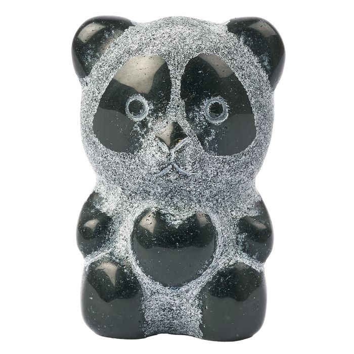 Black Obsidian Panda, 40mm (1pc)