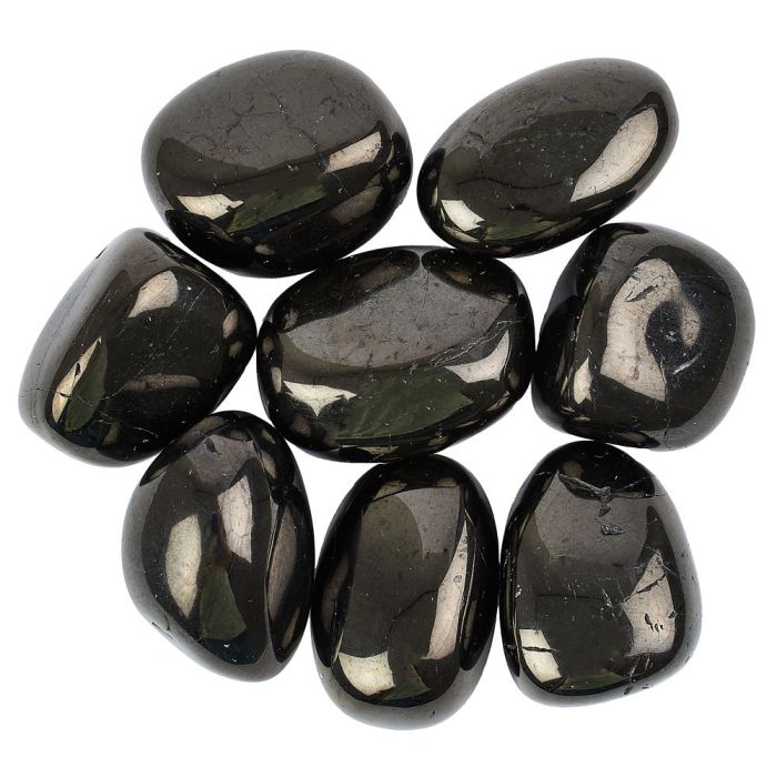 Jet Large Tumblestones (A Grade)  30-40mm (100g) 