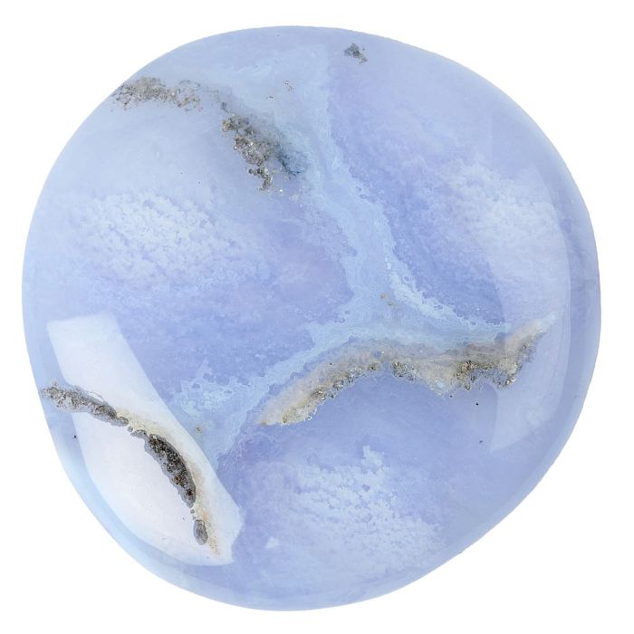 Blue Chalcedony Smoothstone (1pc)
