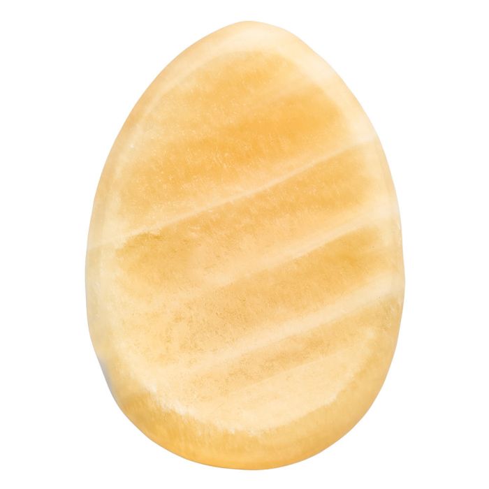 Orange Calcite Worry Stone (1pc)