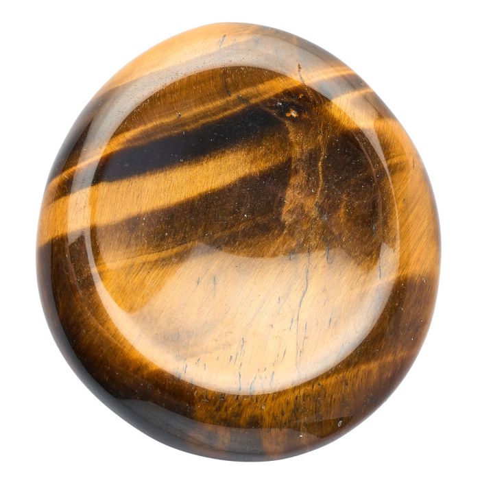 Tiger Eye Gold Freeform Worry Stone (1pc)
