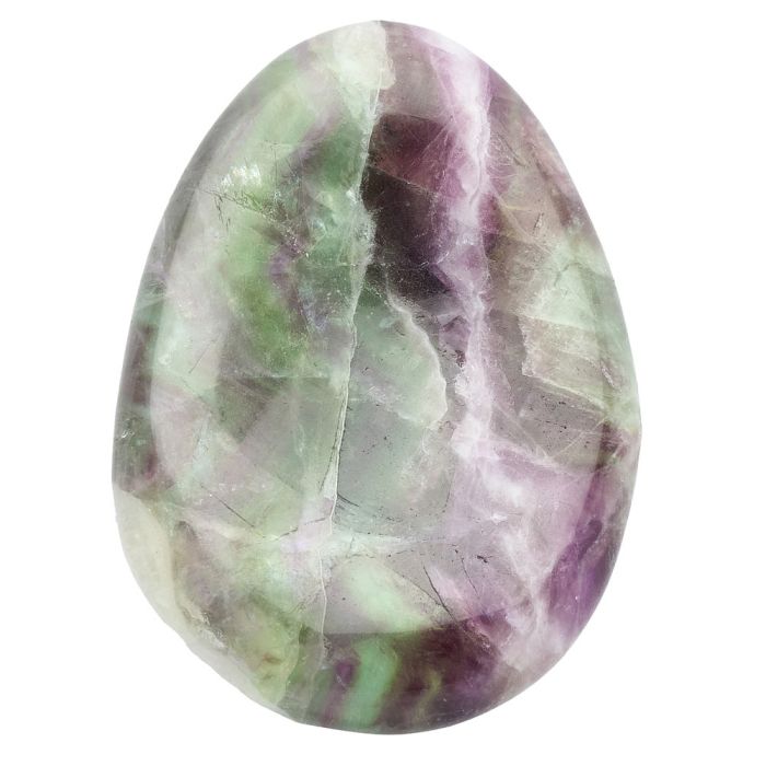 Rainbow Fluorite Worry Stone A  Grade (1pc)