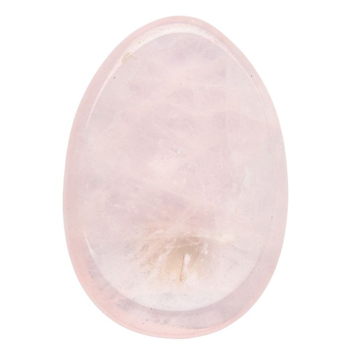 Rose Quartz (B) Worry Stone (1pc)