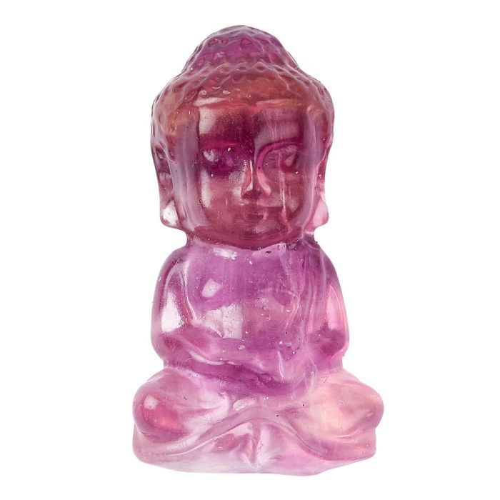 Candy Fluorite Cartoon Lu Li Buddha, 40mm (1pc) NFD