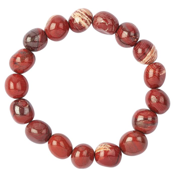 Convoluted Jasper Tumblestone Bracelet (1pc)