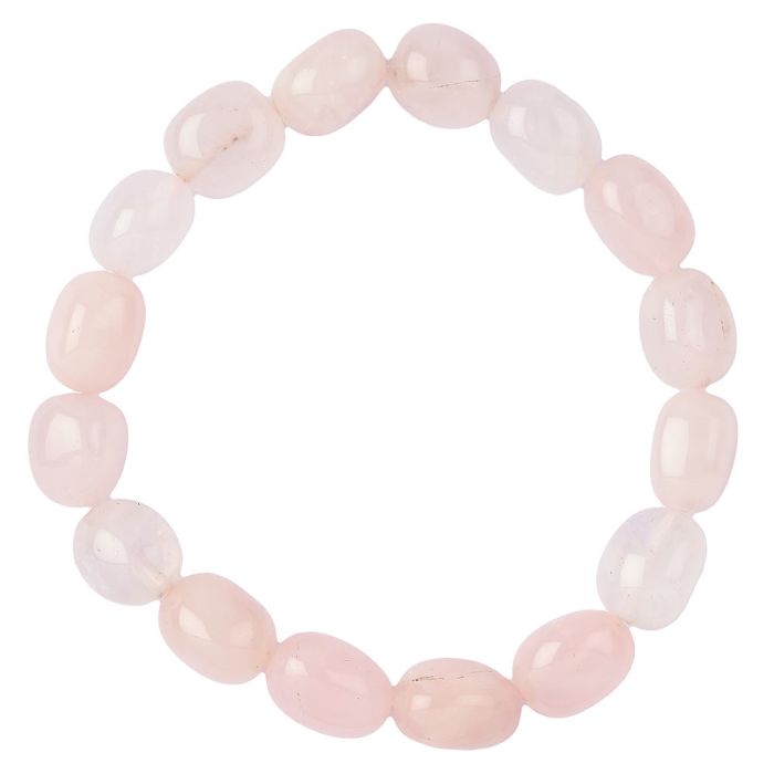 Rose Quartz Tumblestone Bracelet (1pc) NETT