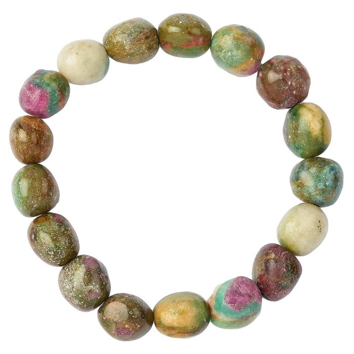 Ruby fuchsite bracelet hot sale