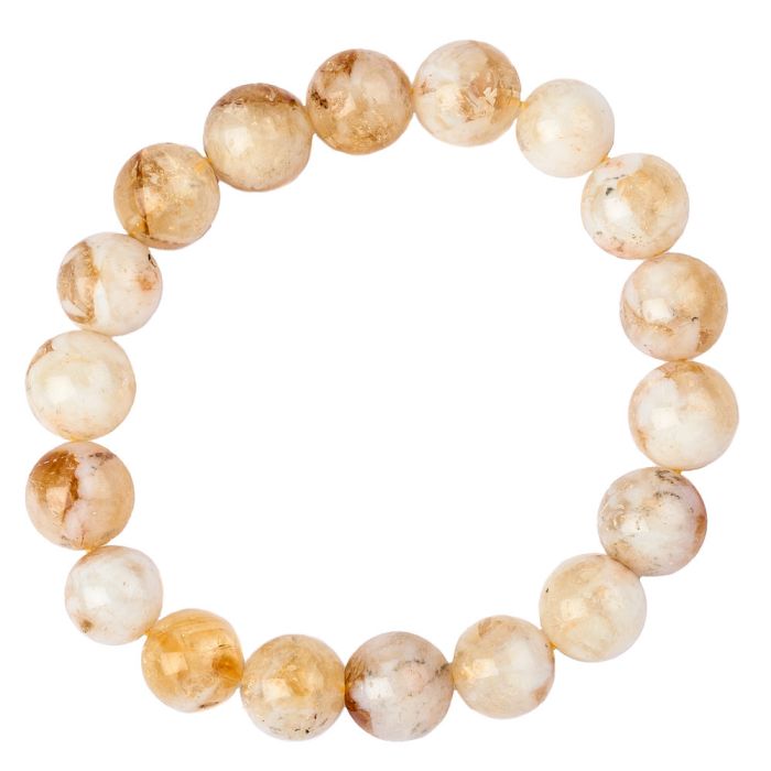 10mm Citrine (B Grade) Bead Bracelet (1pc)