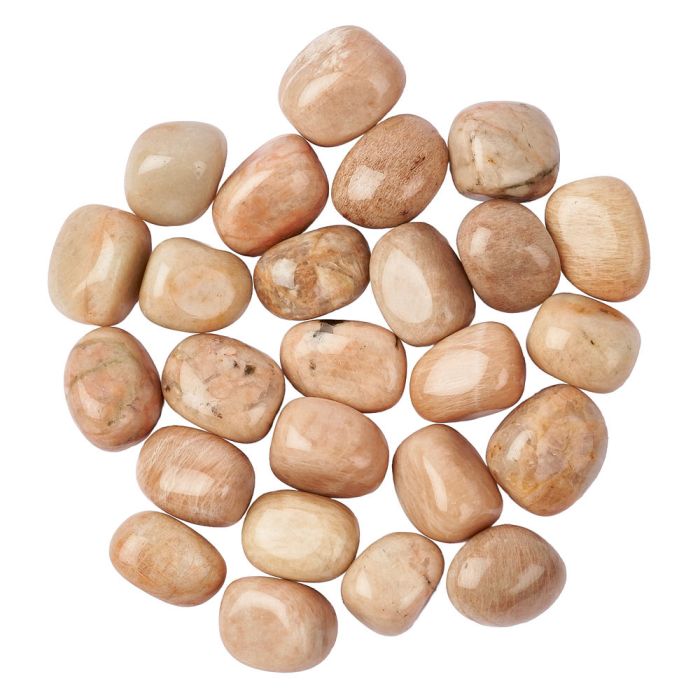 Orange Moonstone Tumblestone Refill (25pcs)