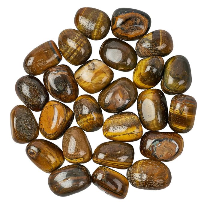 Gold Tiger Eye Tumblestone Refill (25pcs)